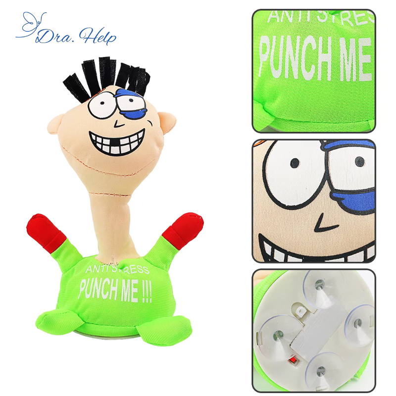 PunchHelp • Boneco Box anti-stress - Dra. Help