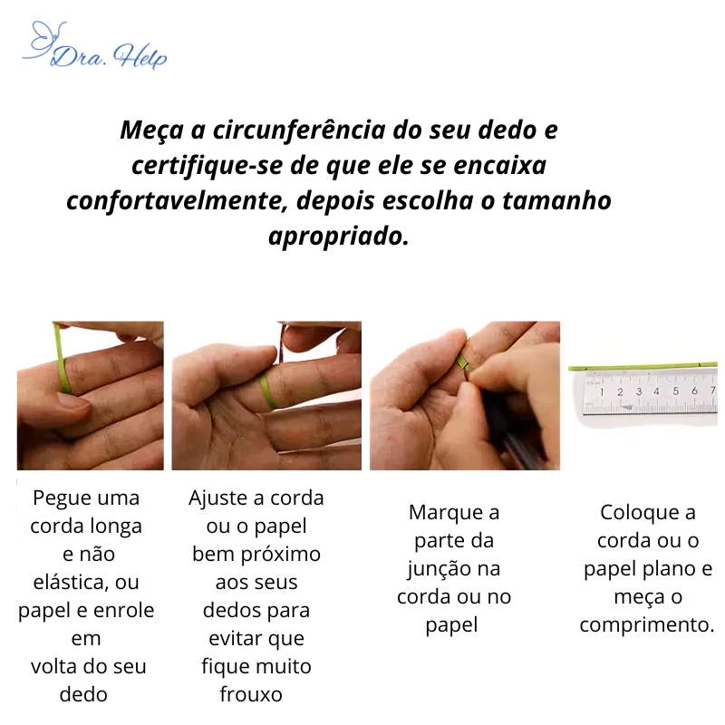 TranquilHelp • Anel para ansiedade - Dra. Help