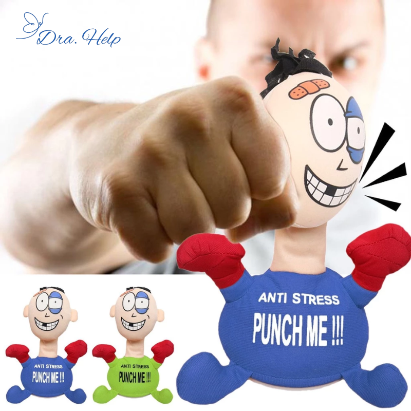 PunchHelp • Boneco Box anti-stress - Dra. Help