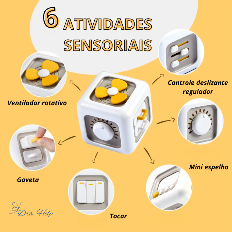 CuboHelp • Cubo anti-stress - Dra. Help