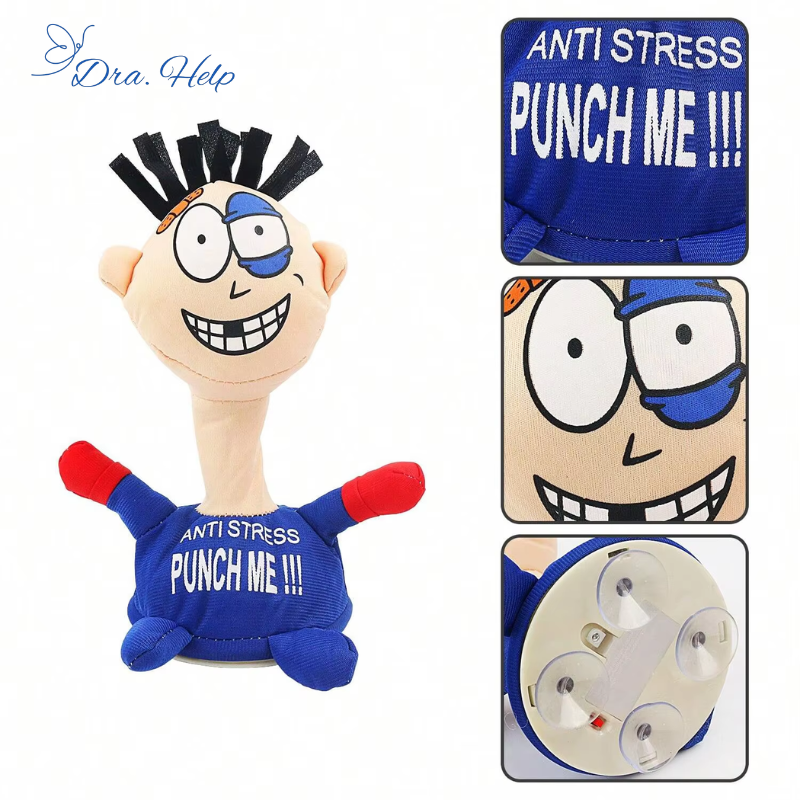 PunchHelp • Boneco Box anti-stress - Dra. Help
