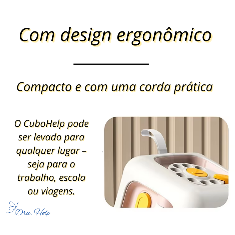 CuboHelp • Cubo anti-stress - Dra. Help