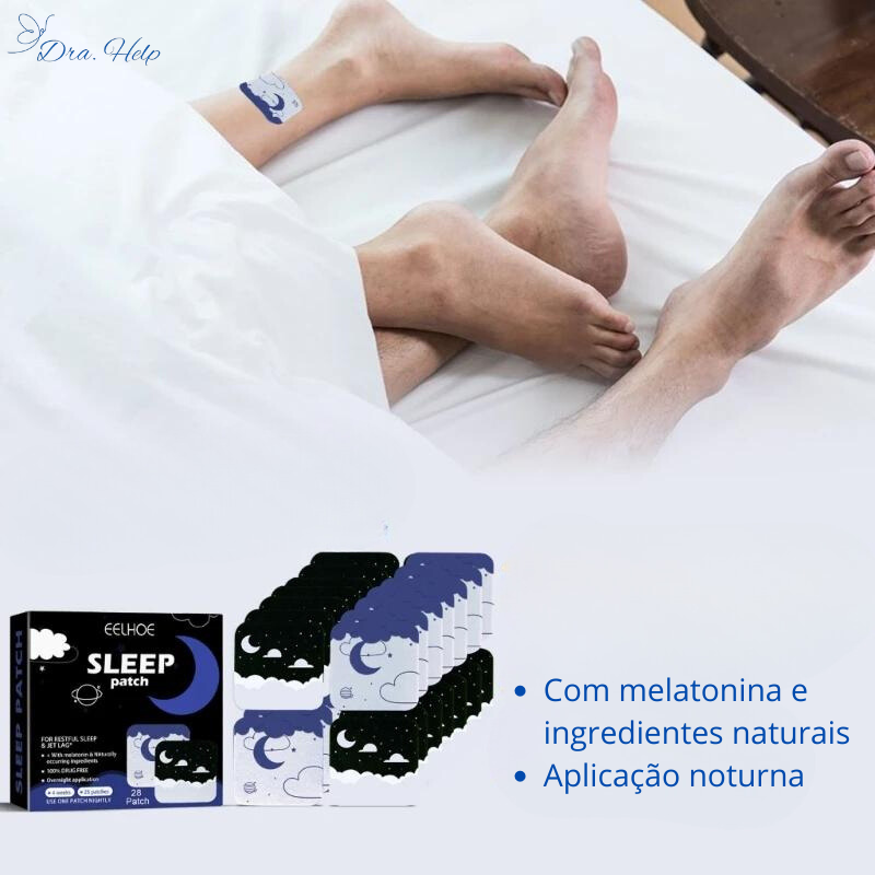 SleepEase • Adesivos Auxiliadores do Sono - Dra. Help