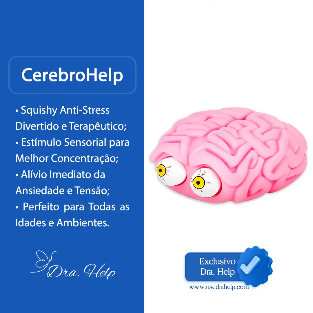 CerebroHelp • Squishy anti-stress - Dra. Help