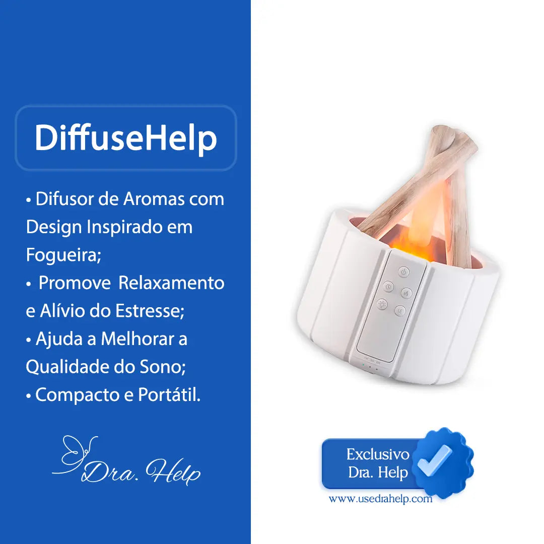 DiffuseHelp • Difusor calmante - Dra. Help