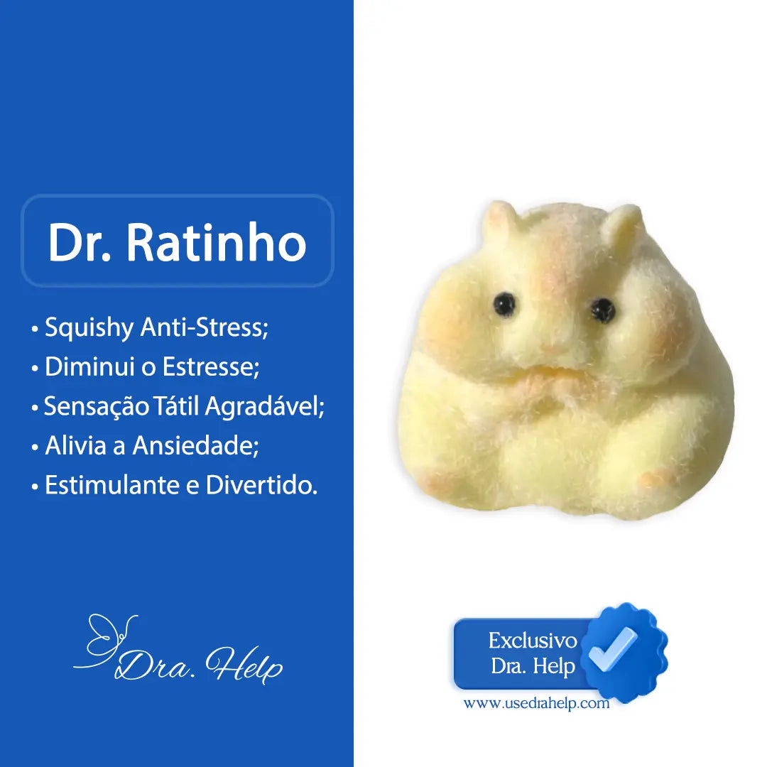 Dr. Ratinho • Squishy anti-stress - Dra. Help