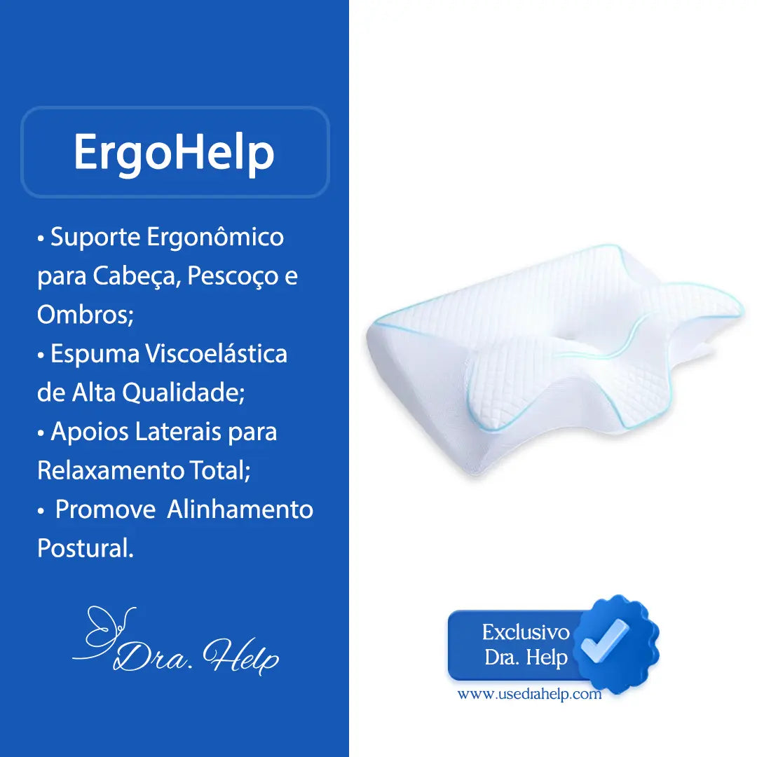 ErgoHelp • Travesseiro Ortopédico - Dra. Help
