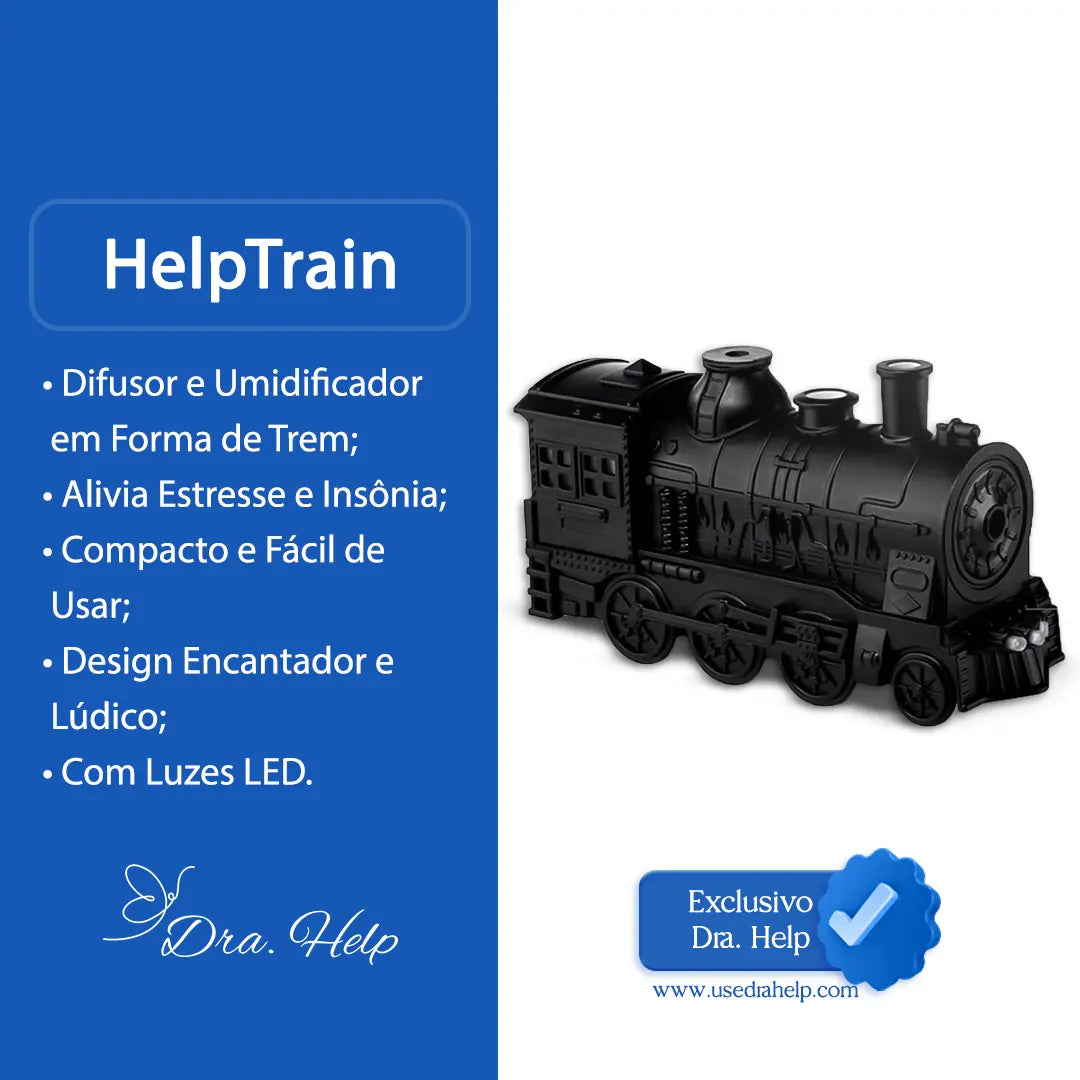 HelpTrain • Difusor calmante - Dra. Help