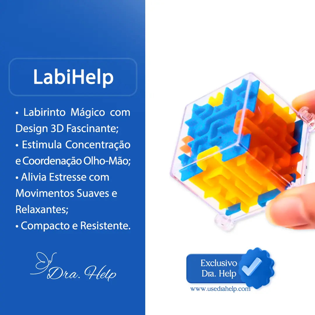 LabiHelp • Labirinto Mágico anti-stress - Dra. Help
