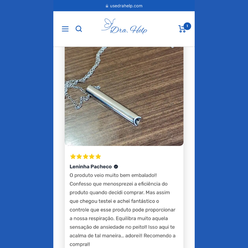 PulmoHelp • Colar que ajuda a parar de fumar!