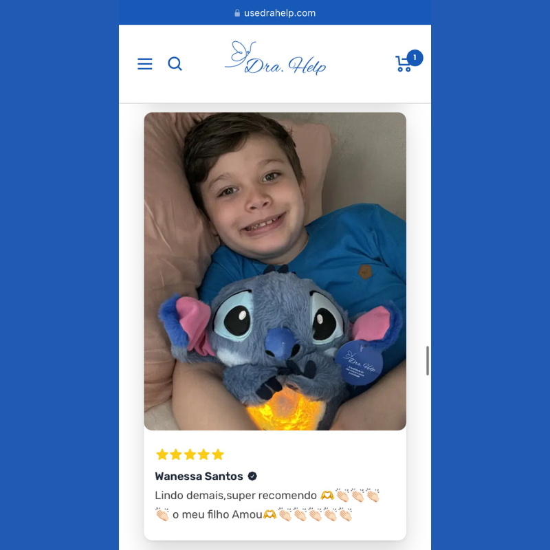 Dr. Stitch • Amigo do Sono - Original Dra. Help