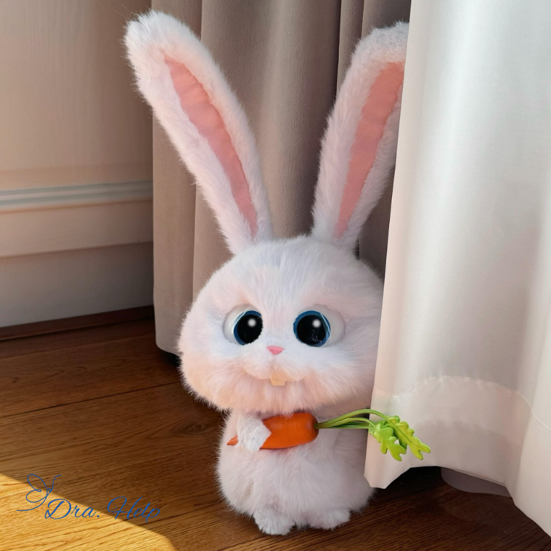 HelpBunny • Pelúcia terapêutica - Dra. Help