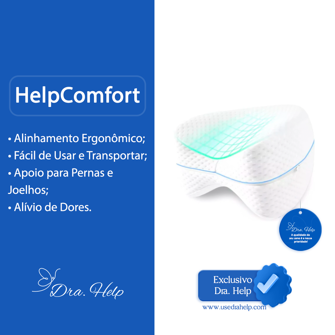 HelpComfort • Travesseiro Ortopédico - Dra. Help