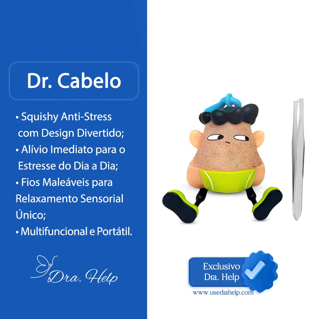 Dr. Cabelo - Squishy anti-stress - Dra. Help
