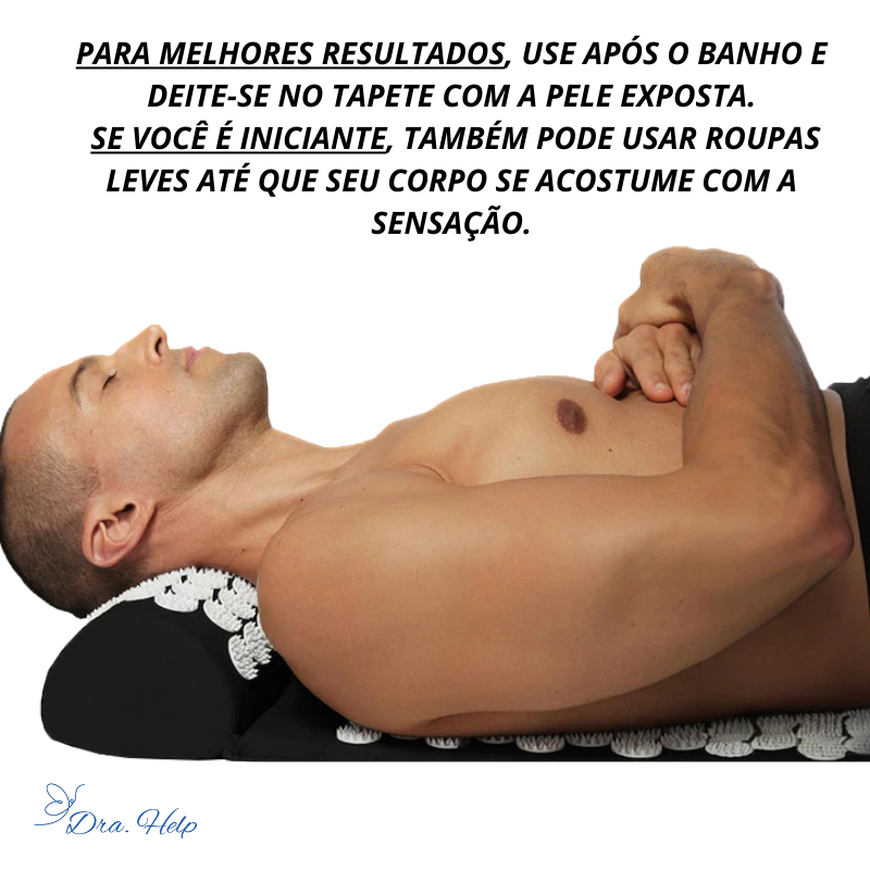 PressureHelp • Tapete Acupressão - Dra. Help