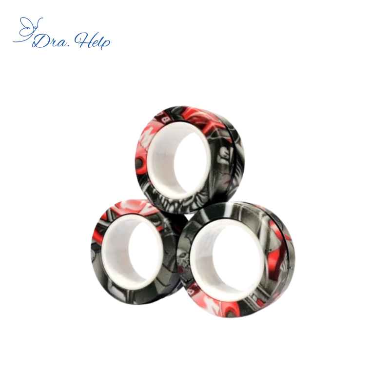 MagnetHelp • Anéis magnéticos anti-stress - Dra. Help