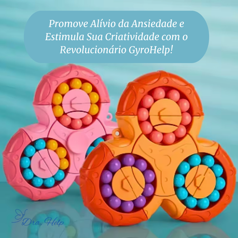 GyroHelp • Spinner anti-stress - Dra. Help
