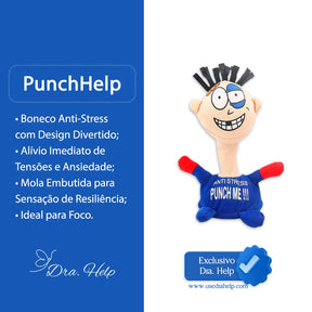 PunchHelp • Boneco Box anti-stress - Dra. Help
