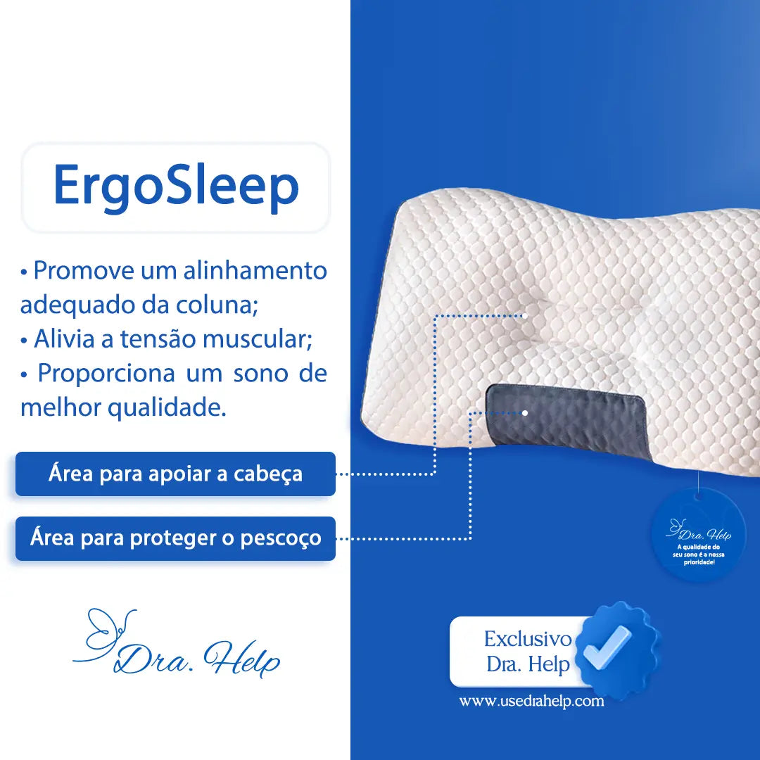 ErgoSleep • Travesseiro Ergonomico - Dra. Help