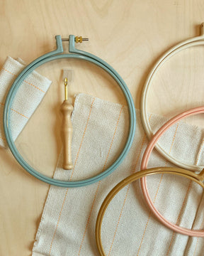 BordaHelp • PunchNeedle bordado inteligente anti-stress - KIT COMPLETO